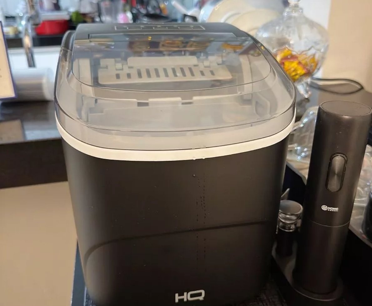 Máquina de Gelo HQ 12kg Turbo Ice Premium 220V