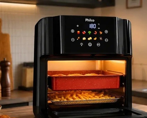 Air Fryer Oven Philco PAF15C 15L 220V Preta