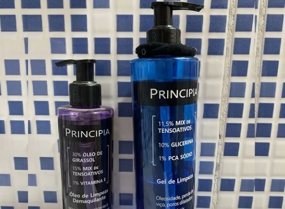 Principia Kit Limpeza Profunda Gel de Limpeza  Óleo de Limpeza