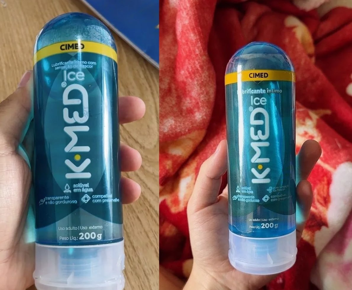 Lubrificante Íntimo K-med Ice 200g