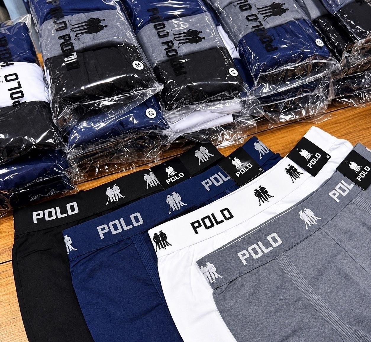 Kit com 10 Cuecas Sem Costura Polo Wear