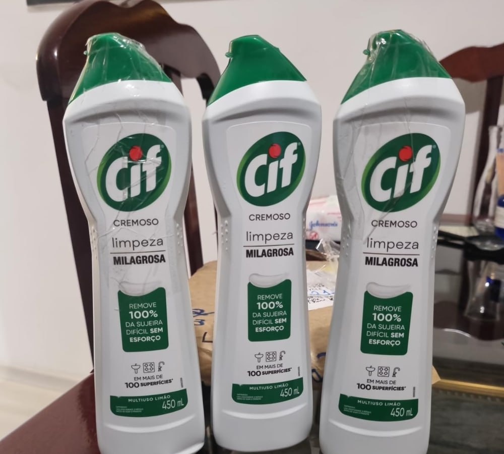 Cif Cremoso Limpeza Milagrosa 450ml Limão