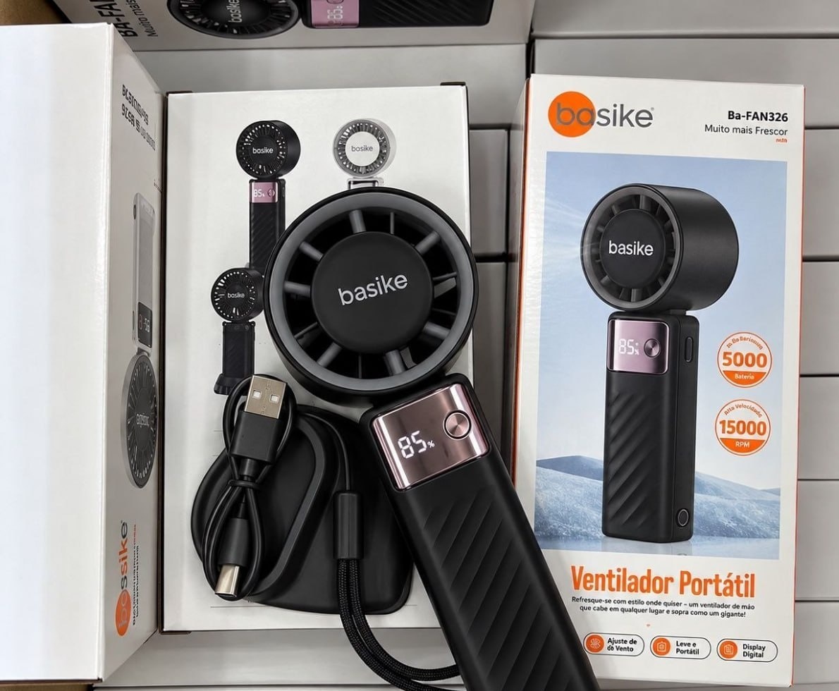 Mini Ventilador Portátil Turbo