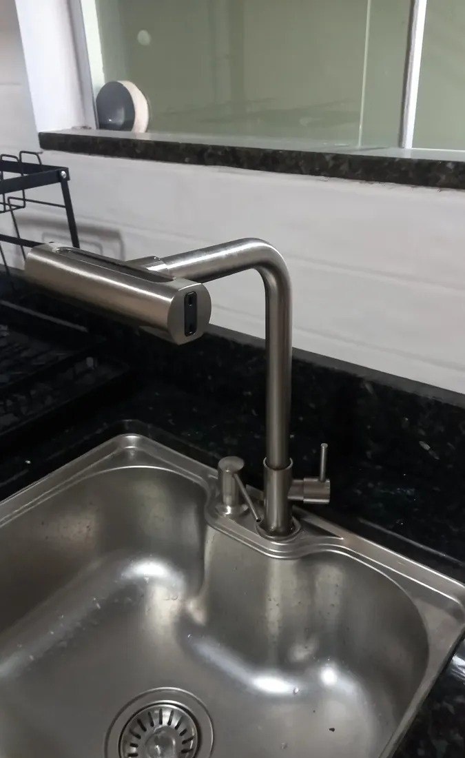 Torneira Gourmet Inox 304 com 4 Modos de Água