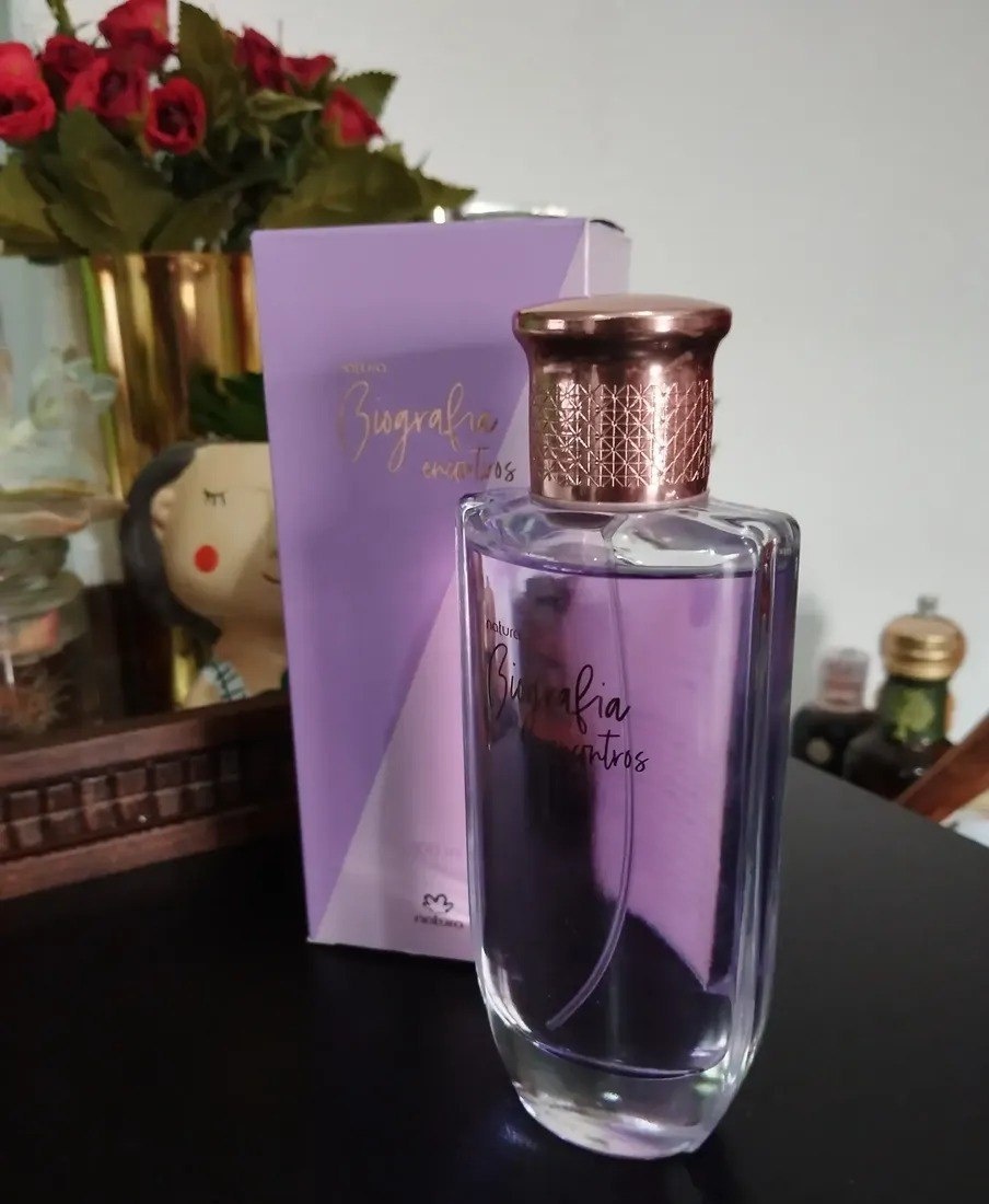 Perfume Biografia Encontros Natura Feminino 100ml