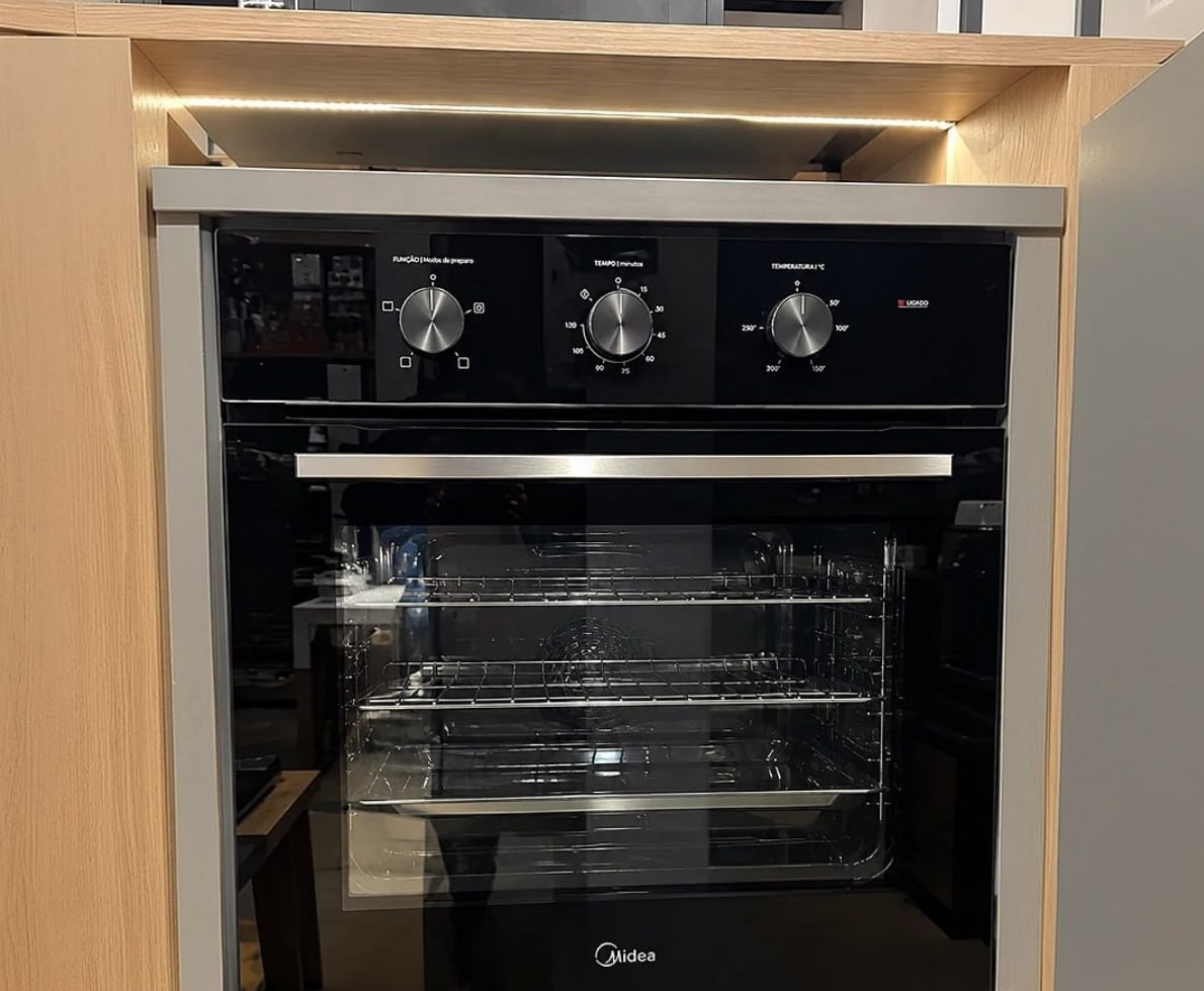 Forno Elétrico de Embutir 68L Midea
