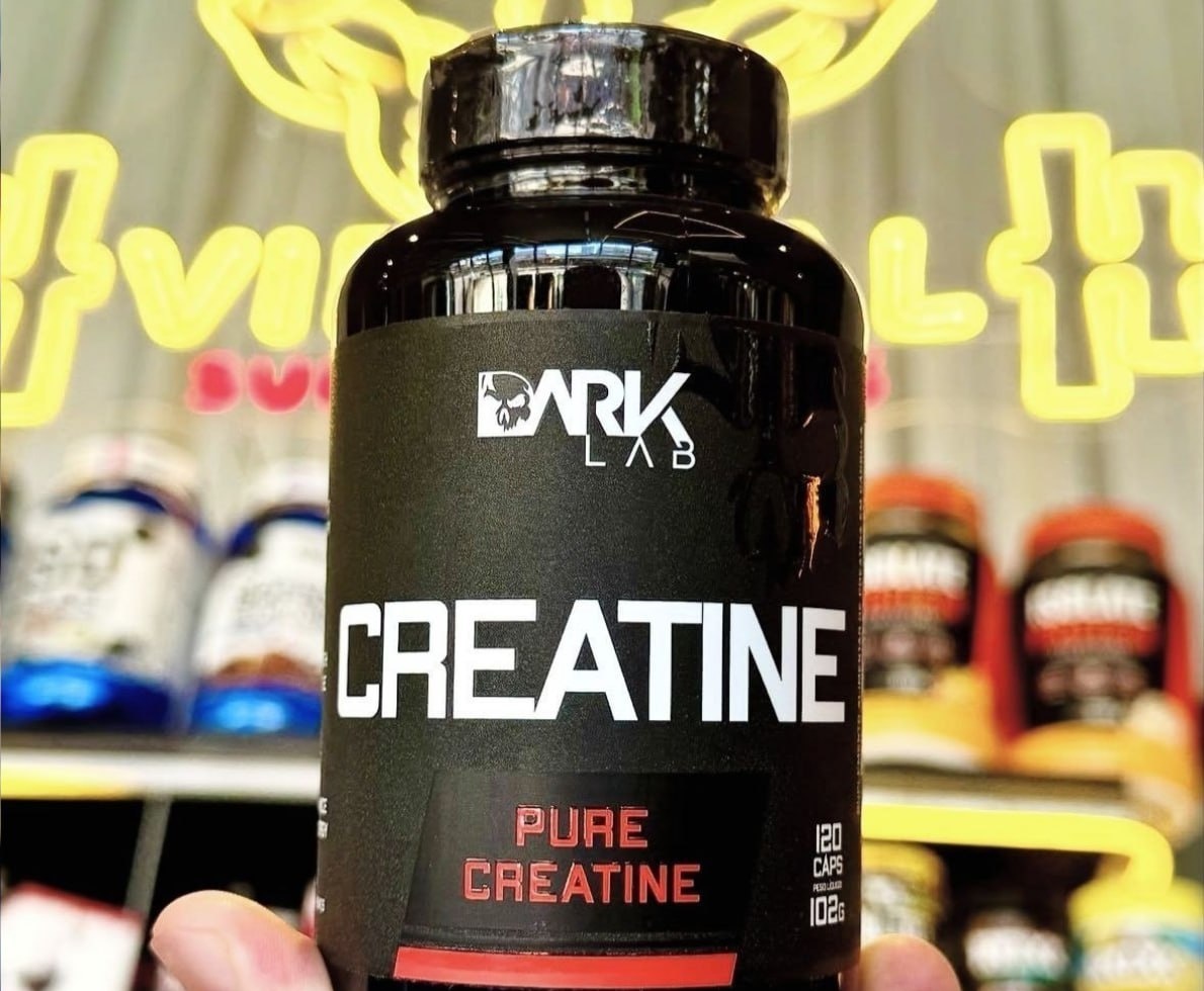 Creatina Monohidratada Pura 120 cápsulas Dark Lab