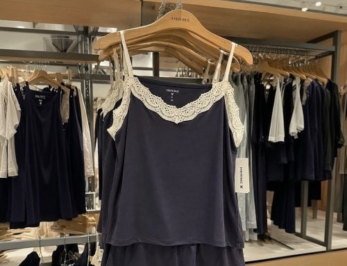 Pijama Curto Em Viscose Renda Hering