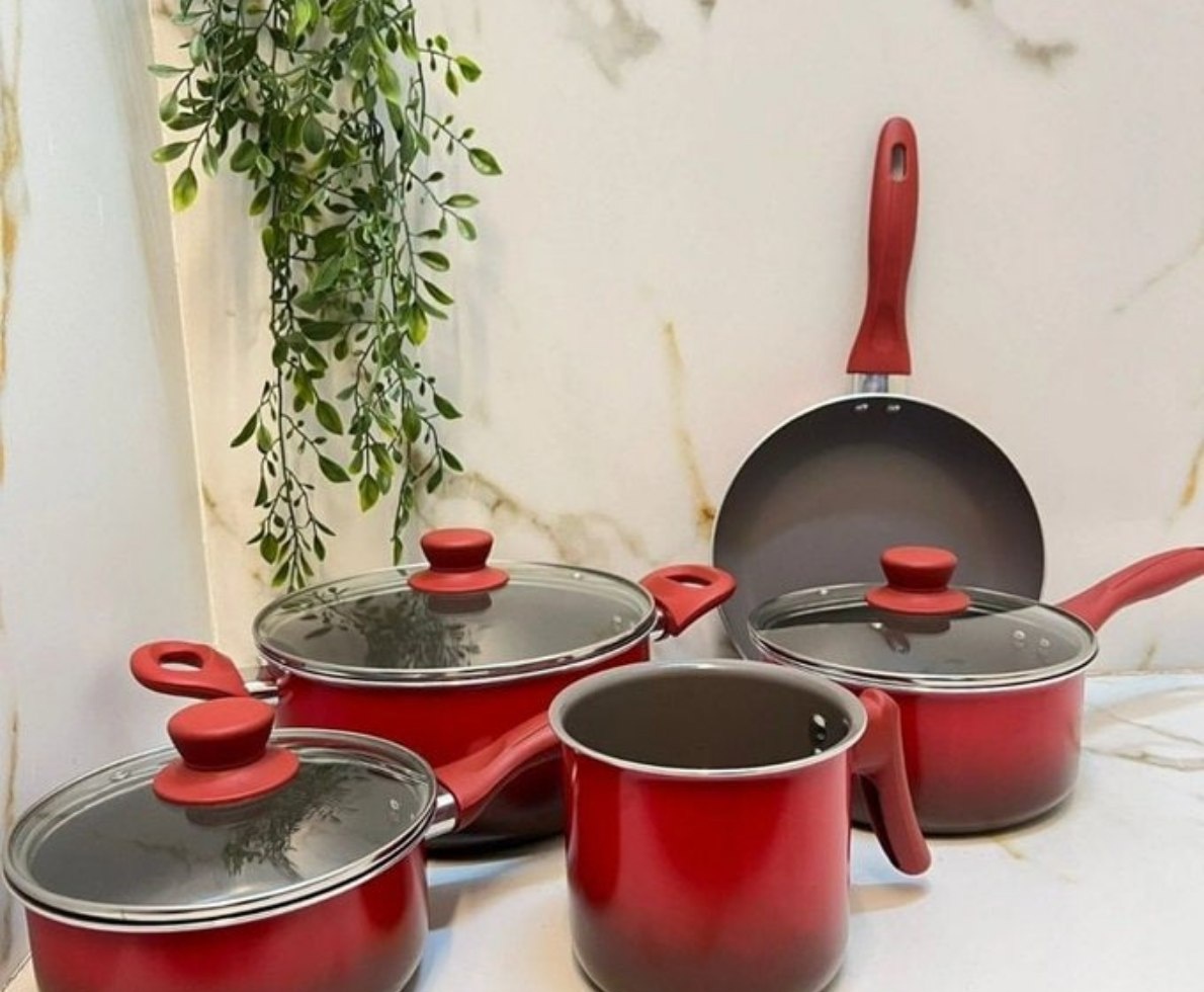 Jogo de Panelas Brinox Ceramic Life Easy - 6 Peças