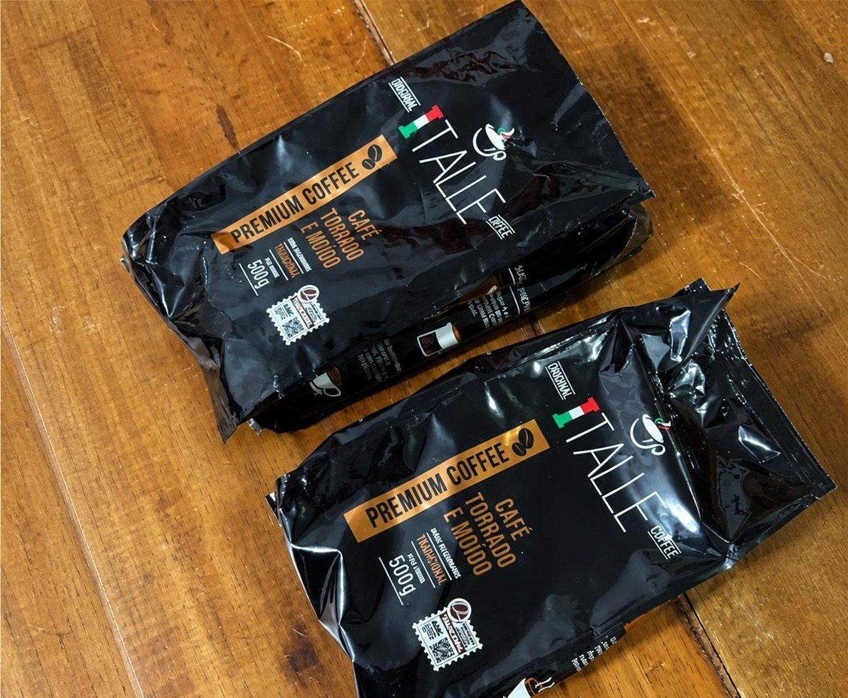 Café Torrado e Moído Extraforte Italle 500g