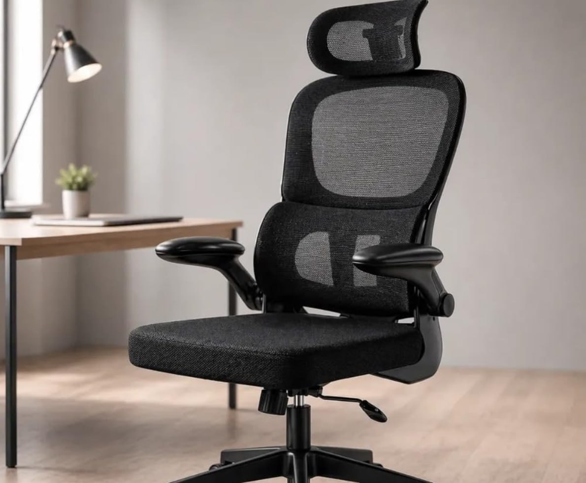 Cadeira Escritório Presidente Ergonômica Marqs Home