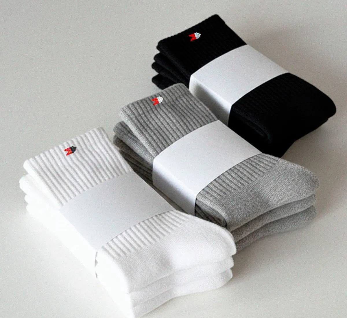 Kit 15 Pares Meias Sport Algodão Cano Médio Sandrini