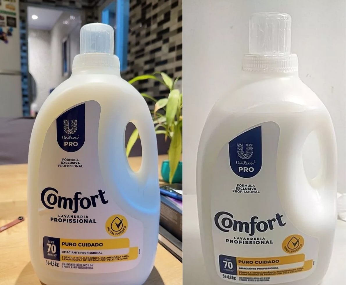 Amaciante Comfort Lavanderia Profissional Puro Cuidado 5L