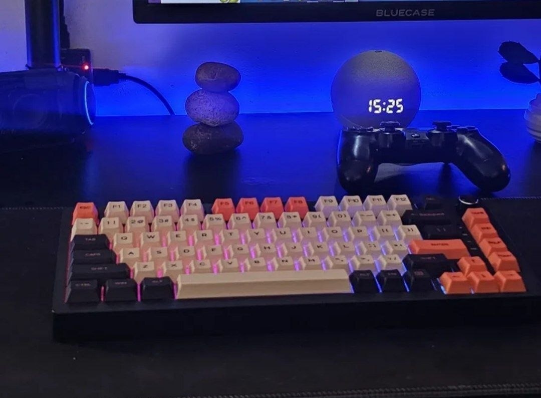 Teclado Gamer MK32 75  2.4 GHz, USB-C e Bluetooth 5.0