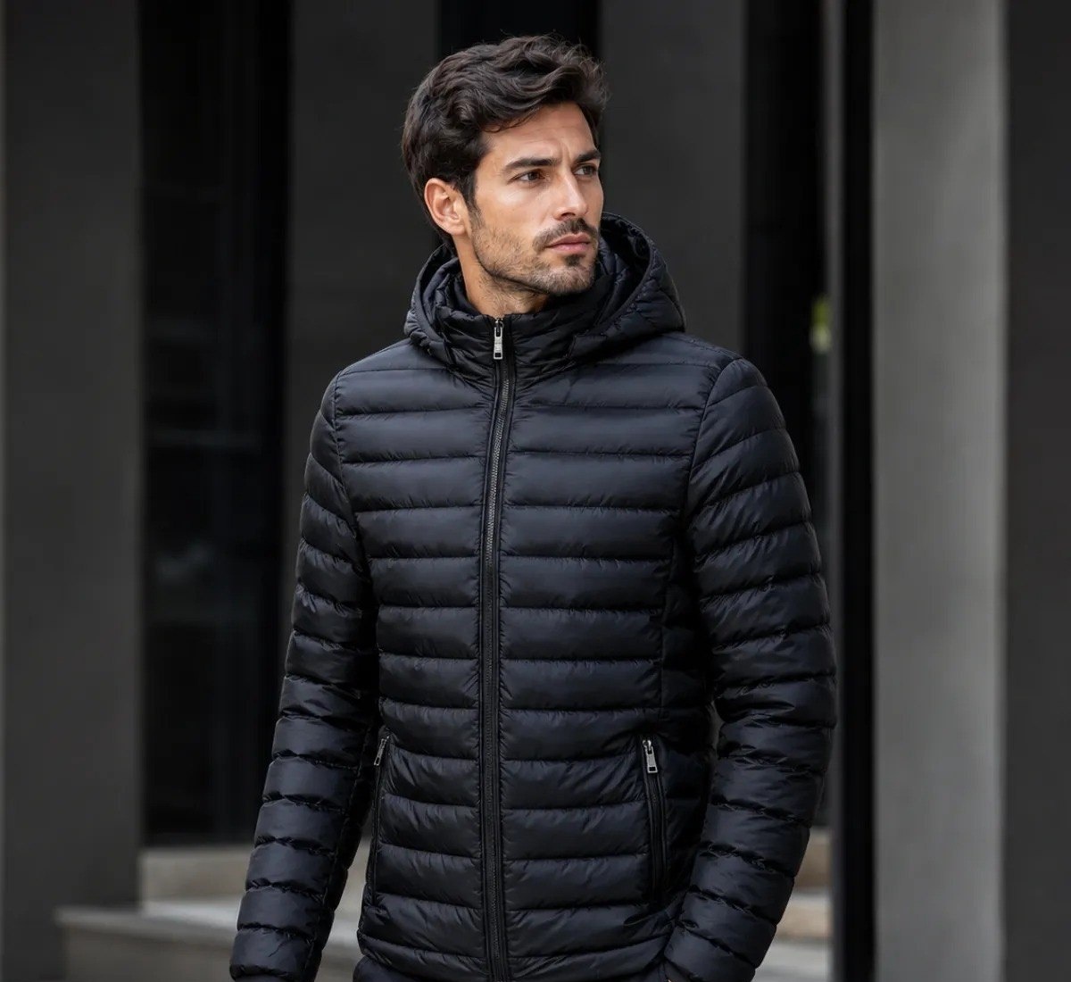 Jaqueta Masculina Puffer Corta Vento Bobojaco Blusa De Frio
