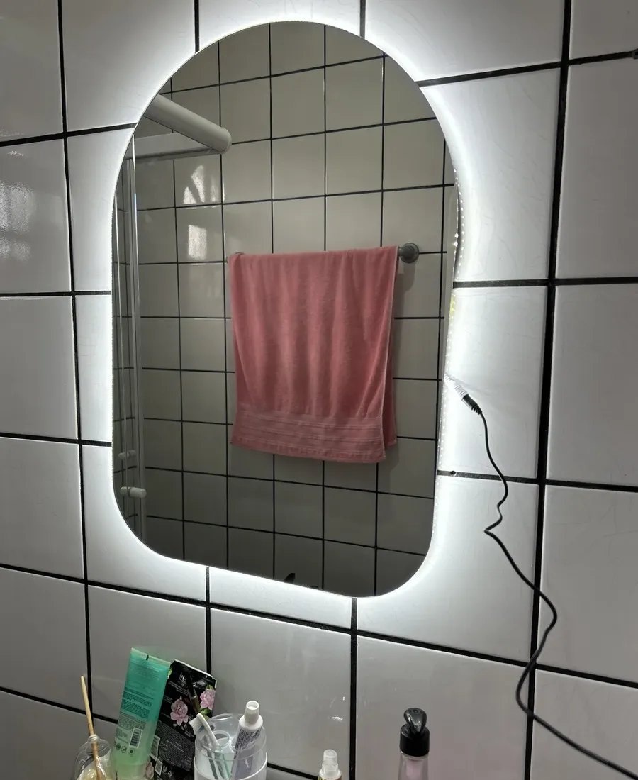Espelho Orgânico Capela Led 44x64