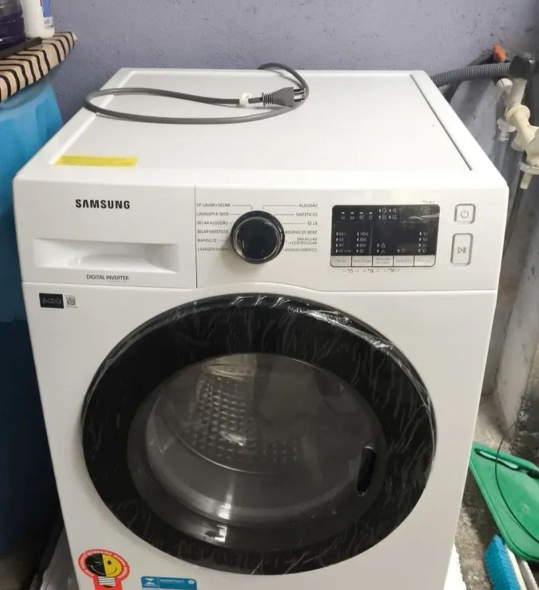 Lava e Seca Samsung WD11M Digital Inverter 11kg Branca