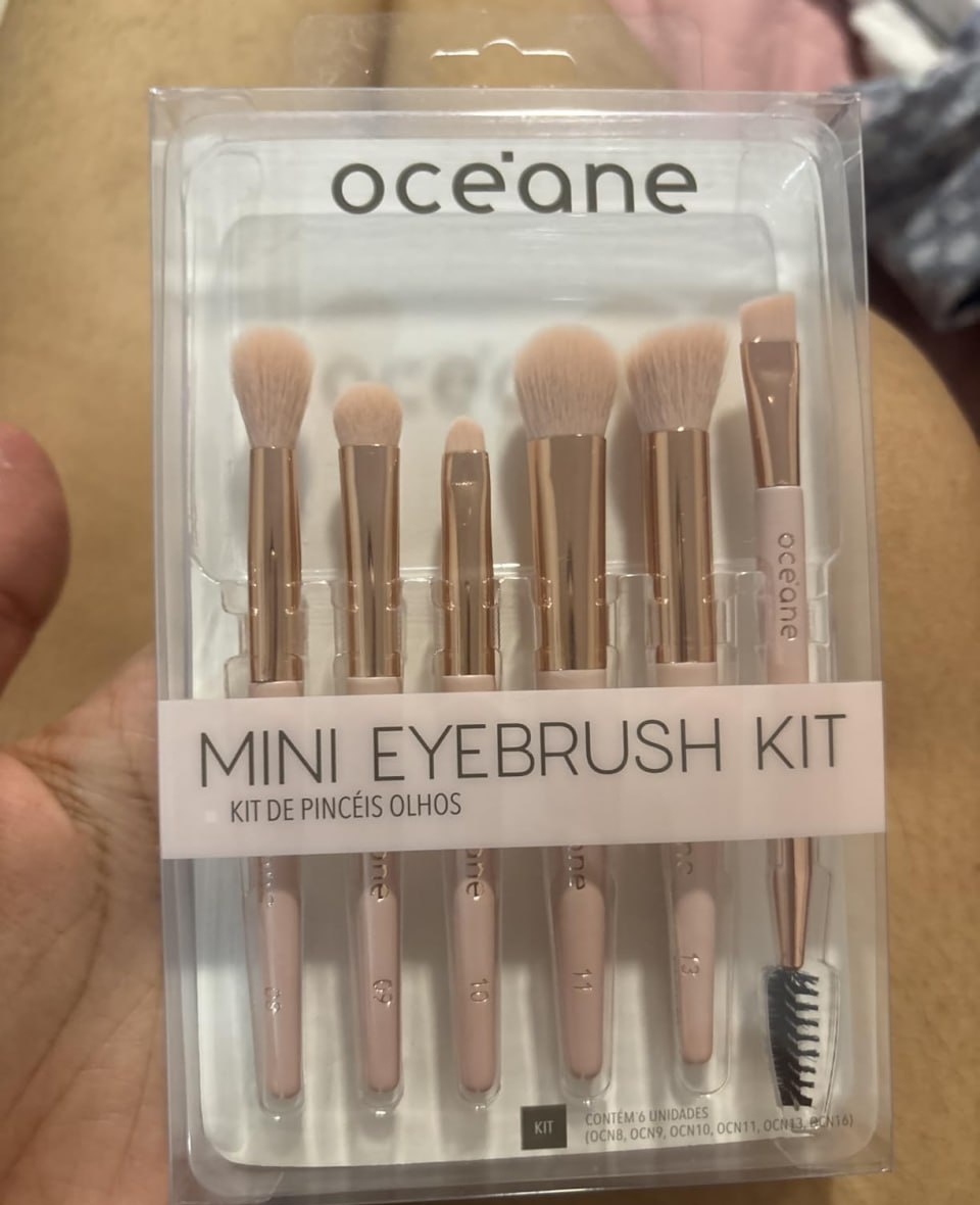 Océane Mini Kit com 6 Pincéis