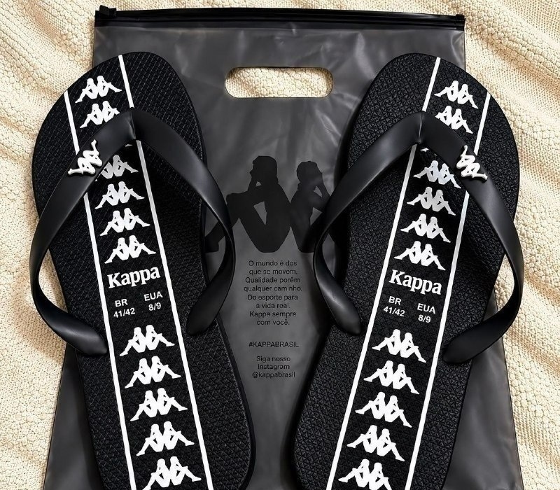 Chinelo Kappa Beach 3 cores