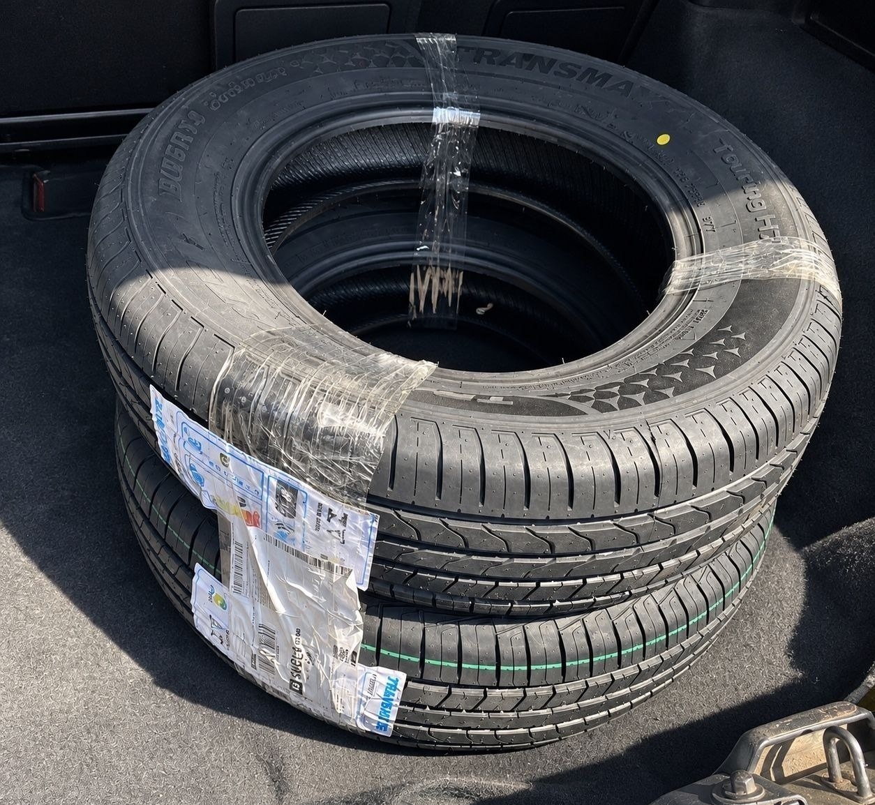 Kit com 2 Pneus 17575 R14 Neupar Eco809 87t Novo Aro 14T