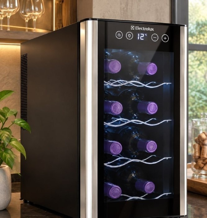 Adega de Vinho Climatizada Electrolux 8 Garrafas