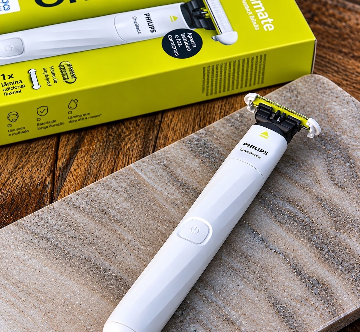 Aparador e Raspador Oneblade Intimate Philips