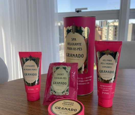 Kit Spa para os Pés Granado Pink