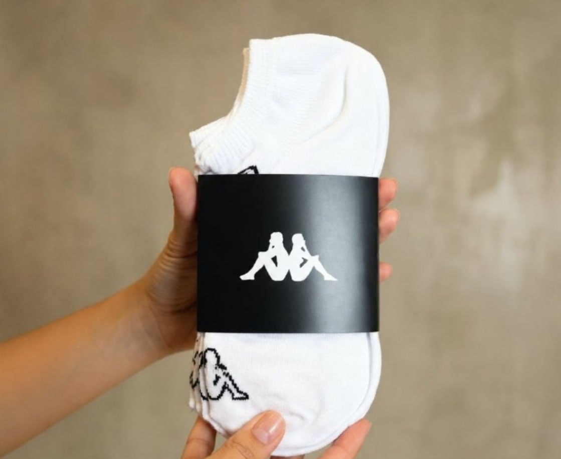 Kit 9 Pares Meias Kappa Soquete Invisível