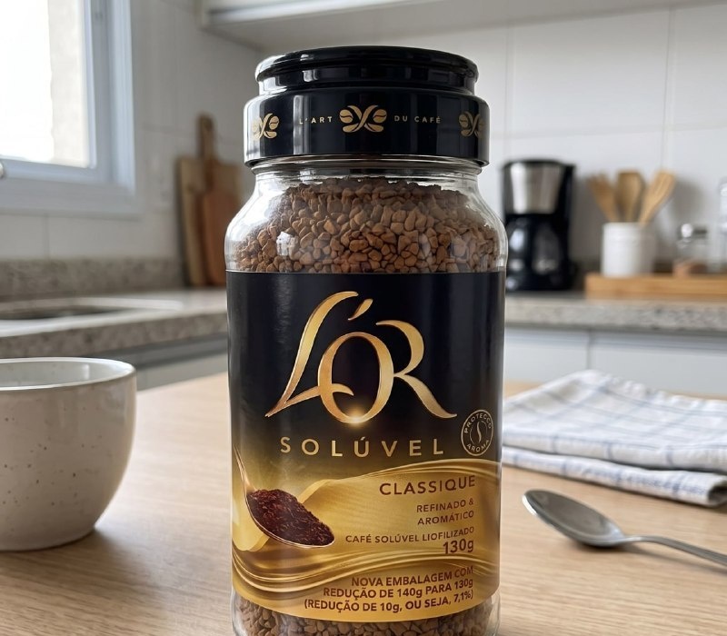 Café Solúvel LOR Classique Pote de Vidro 130g