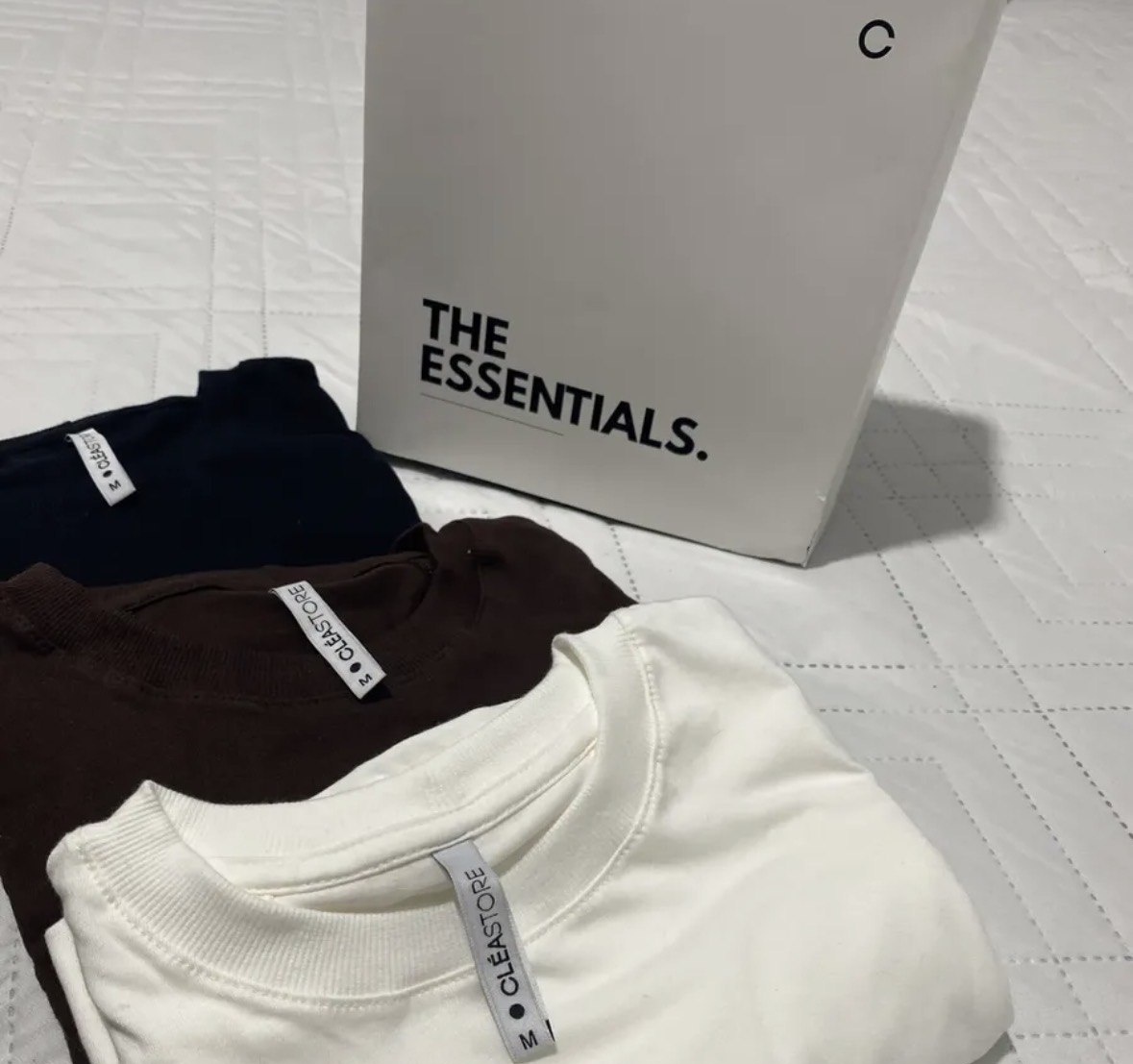 Kit 3 T-shirts Oversized Classic Algodão Cléa Store