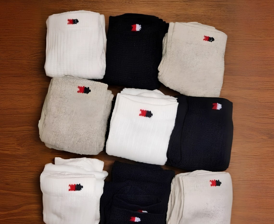 Kit 15 Pares Meias Sport Algodão Cano Alto Sandrini