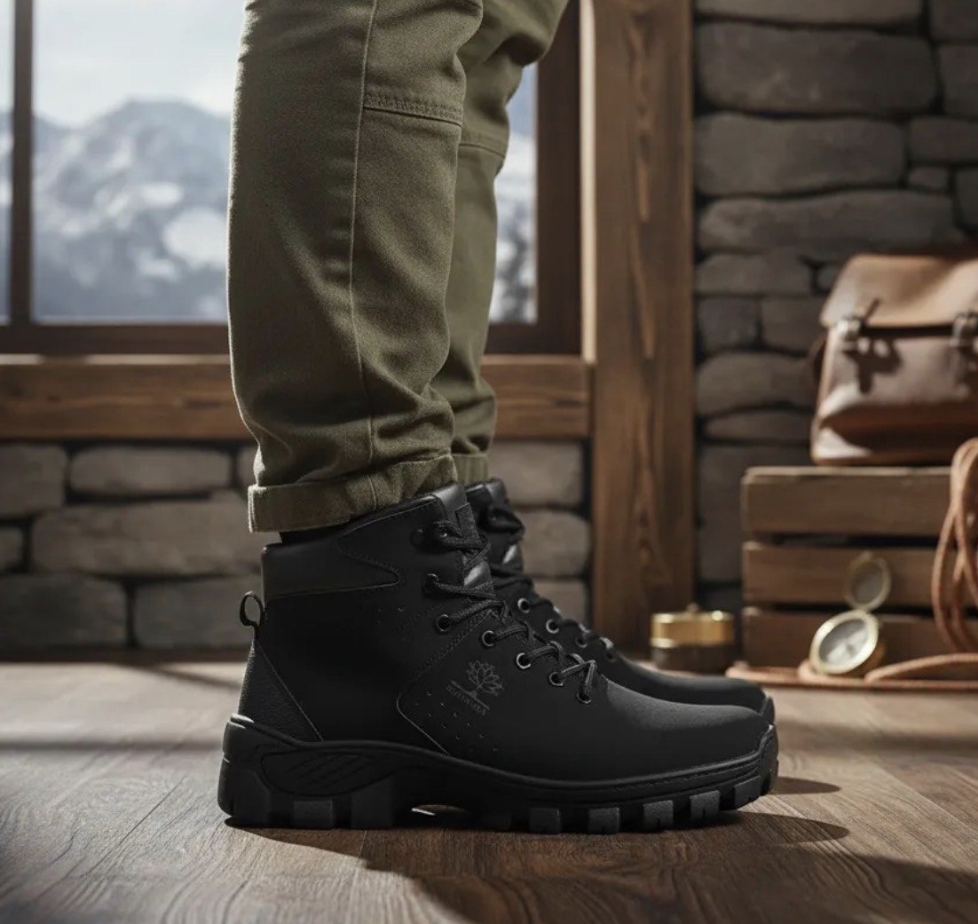Bota Coturno Adventure Masculino Solado Tratorado