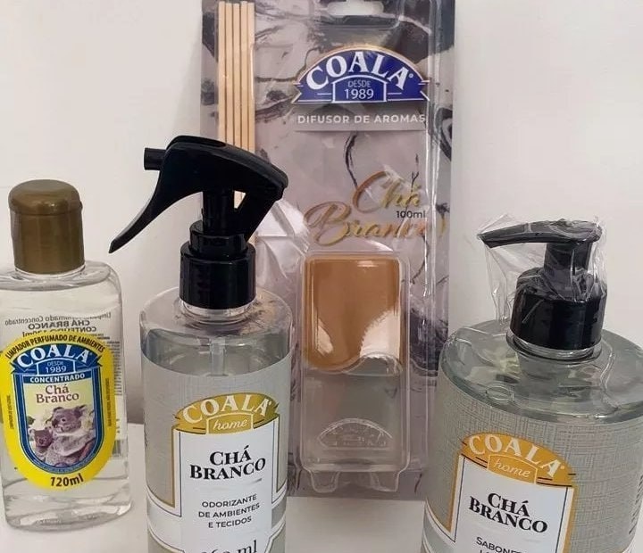 Kit Coala Home Chá Branco