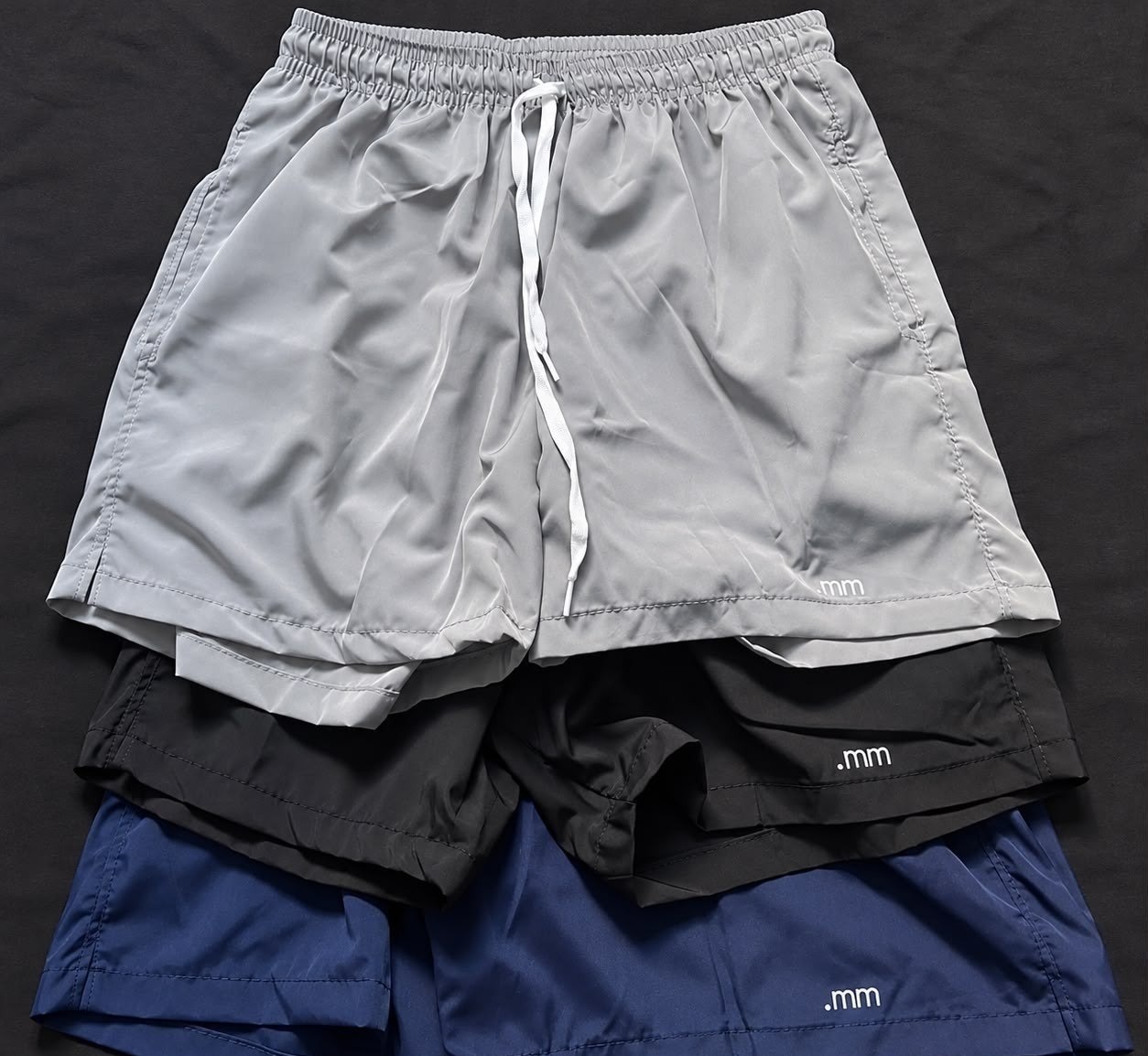 Kit com 3 Bermudas Mauricinho Tactel