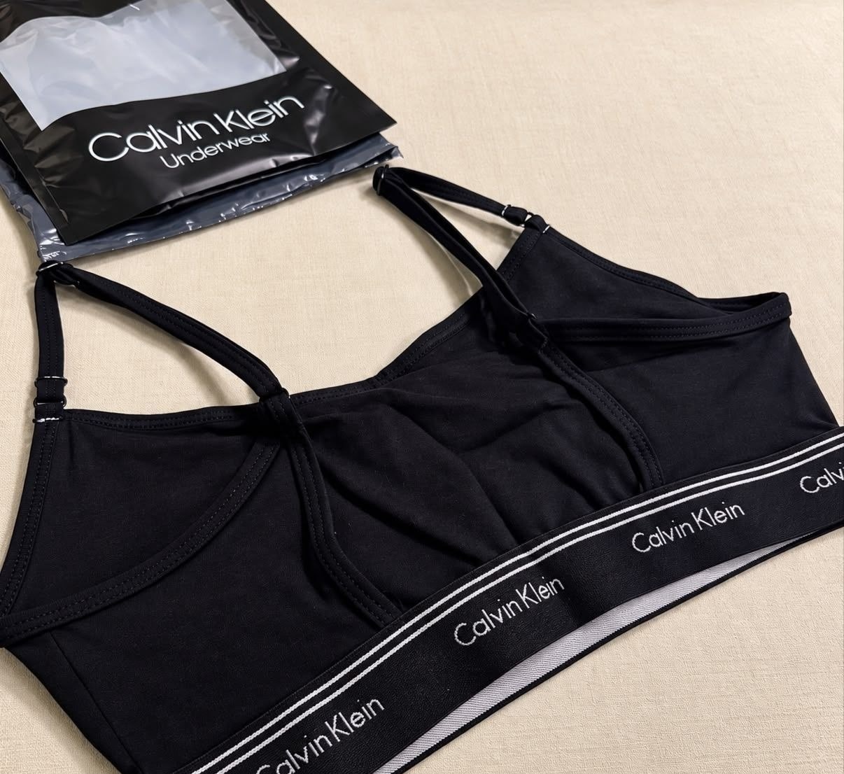 Top Sutiã Calvin Klein Algodão 3 cores