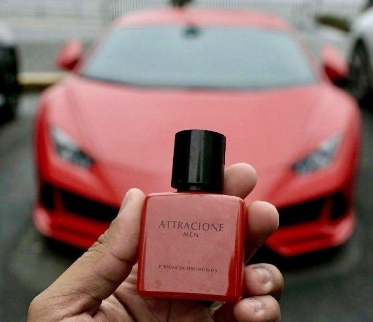 Attracione Men perfume Masculino Com Feromônios Ativados 25 mL