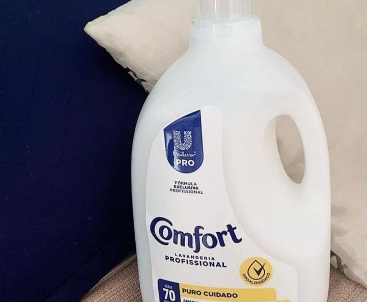 Amaciante Comfort Lavanderia Profissional Puro Cuidado 5L