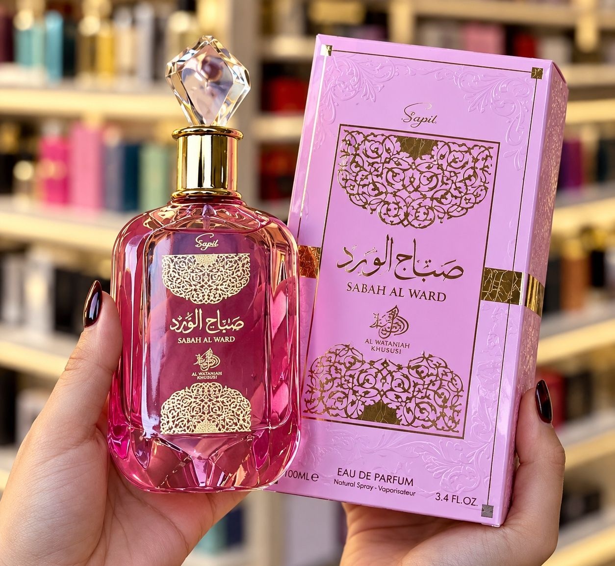 Perfume Árabe Sabah Al Ward Sugar 100ml