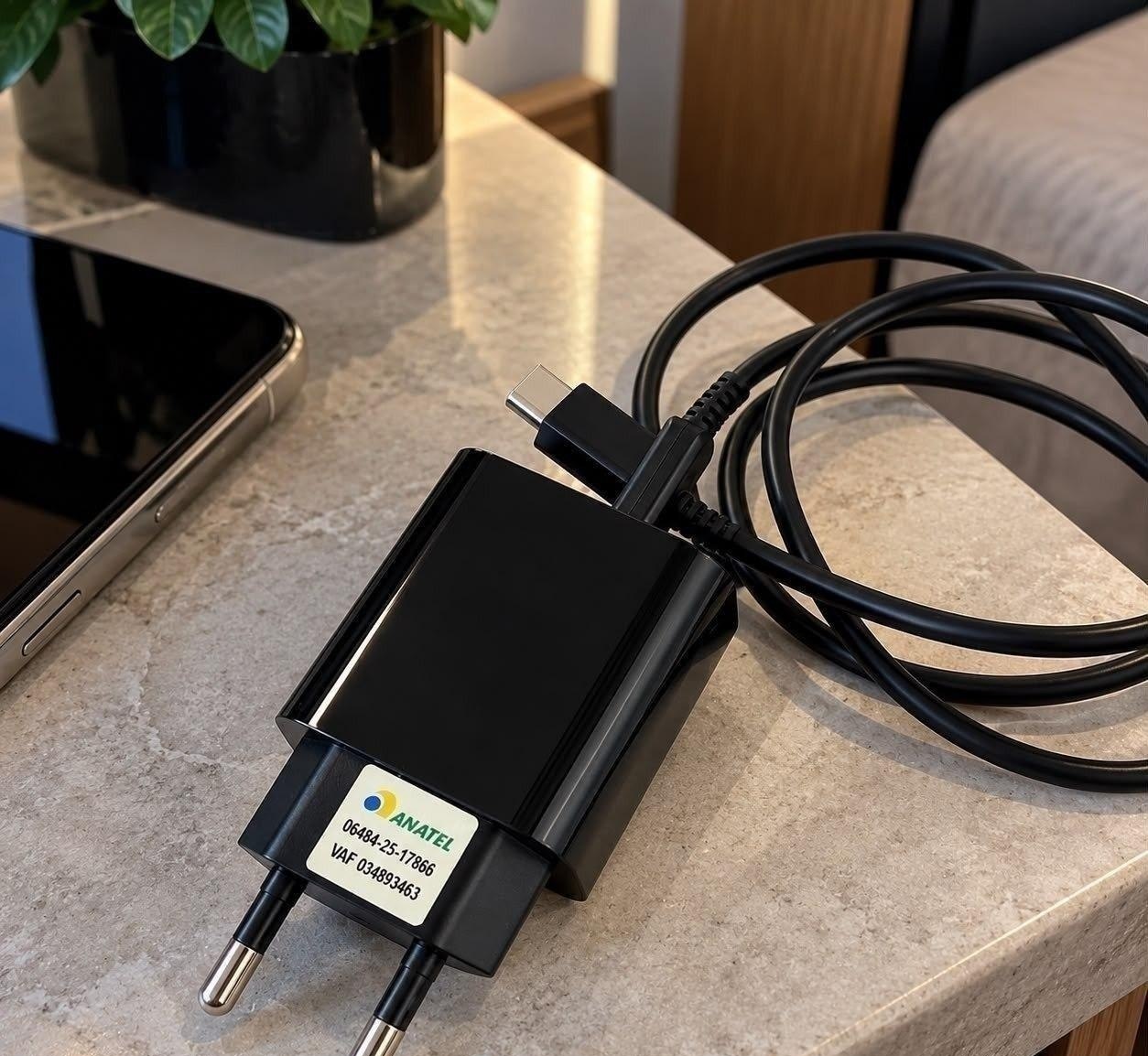 Carregador Super Rápido 25W Tipo C