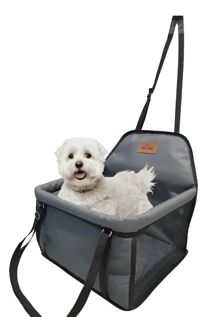 Cadeira Para Pet Assento Carro Seguro Até 15kg Ganhe Coleira