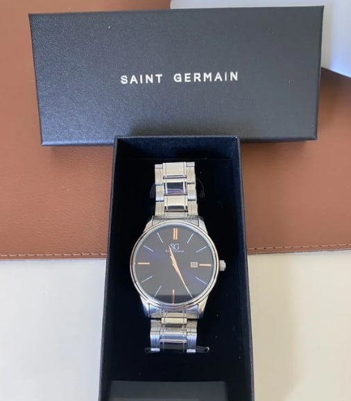 Relógio Masculino Clássico Elegante Saint Germain