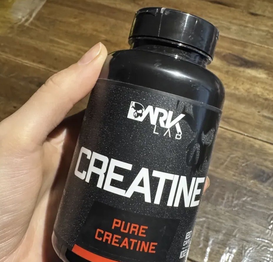 Creatina Dark Lab Premium em cápsula Sem sabor de 120 un