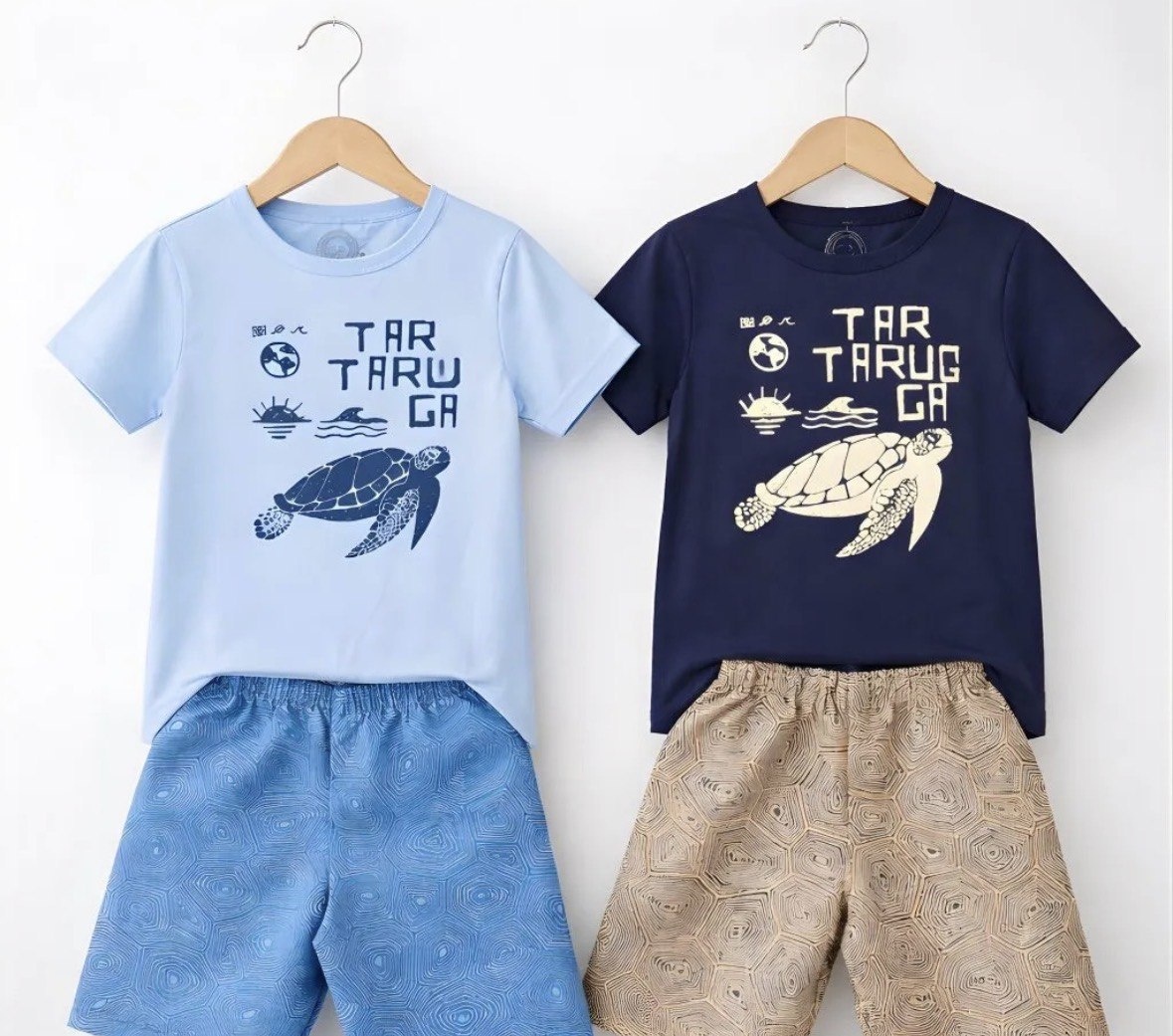 Conjunto Infantil Verão Roupa De Criança Menino 01 A 10 Anos
