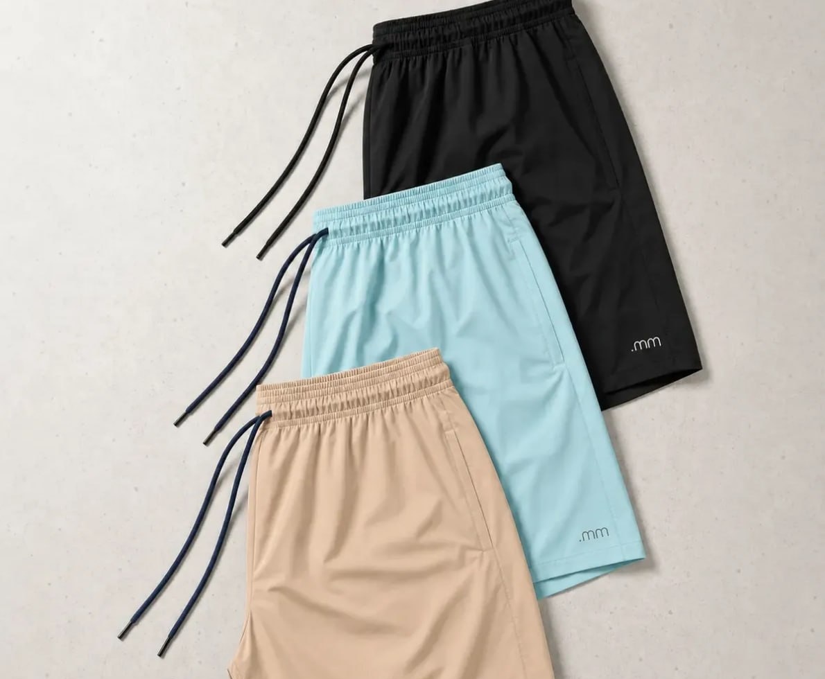 Kit 3 Bermudas Mauricinho Tactel