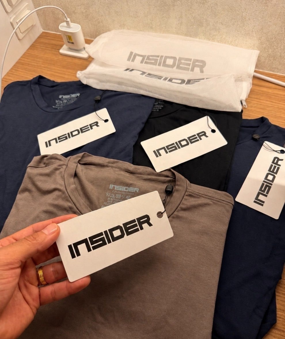 Camiseta Tech Light Insider
