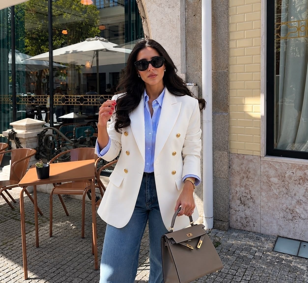 Blazer Alfaiataria Social Com Botões 6 cores