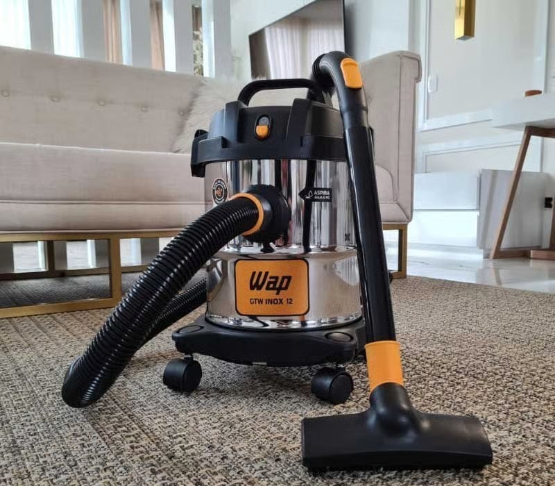 Aspirador Pó e Água WAP GTW Inox 1400W 12L