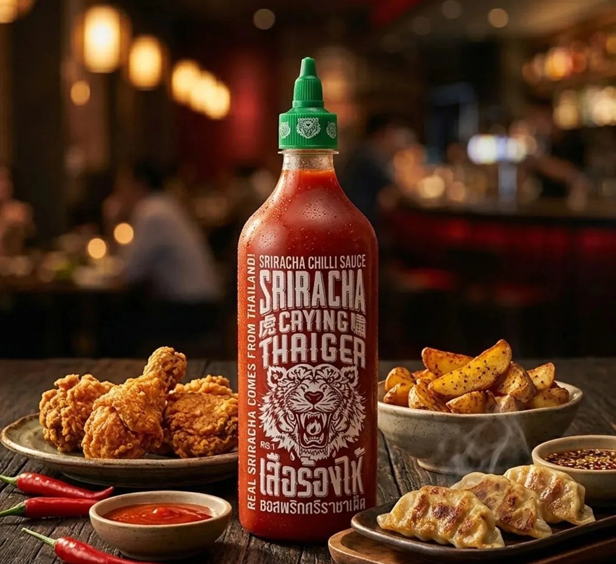 Molho De Pimenta Sriracha Hot Chilli Thaiger 440 Ml