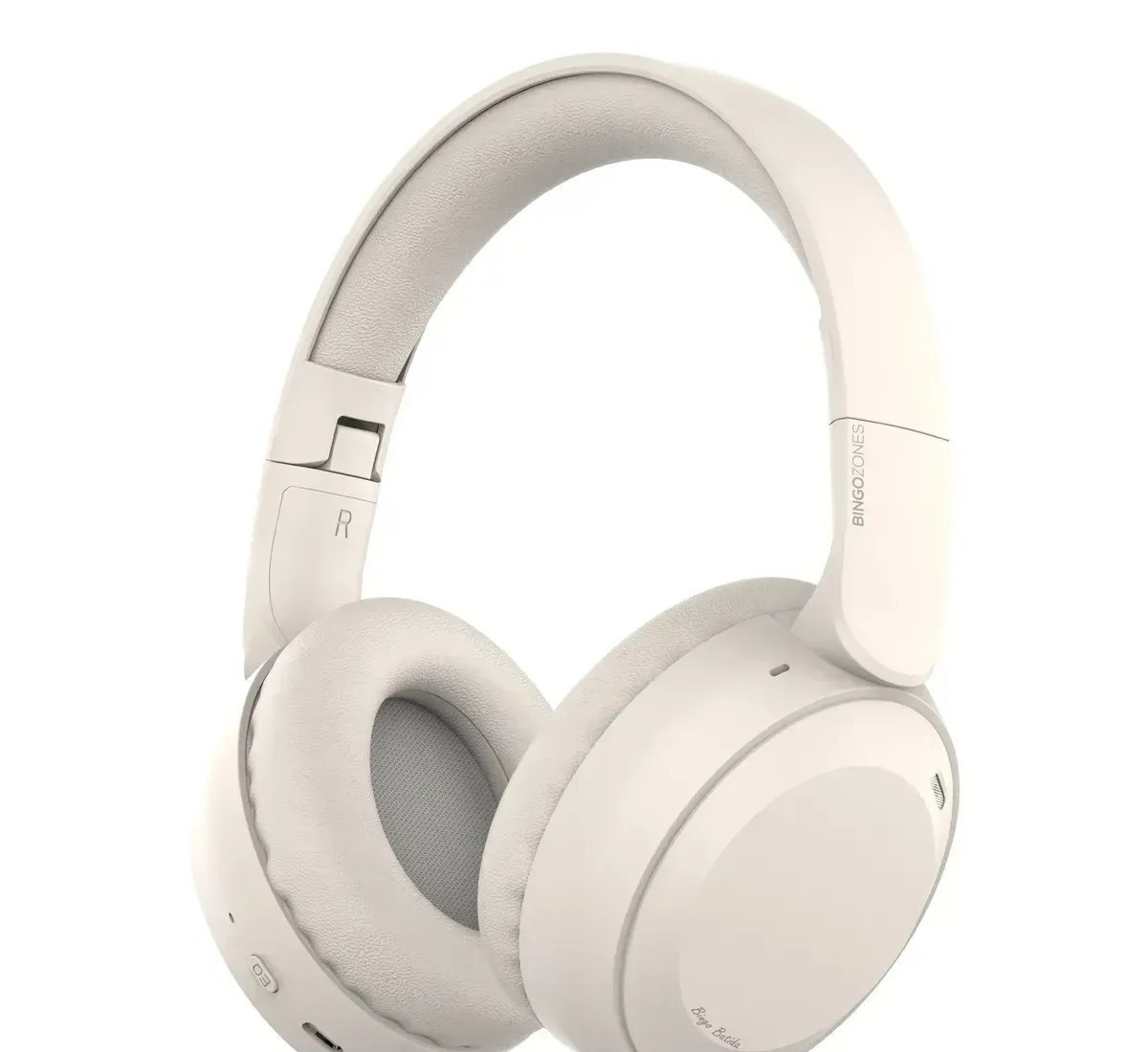 Fone de Ouvido Gamer Mtetubl HXZ-B39 Over Ear Bege com Bluetooth e Microfone