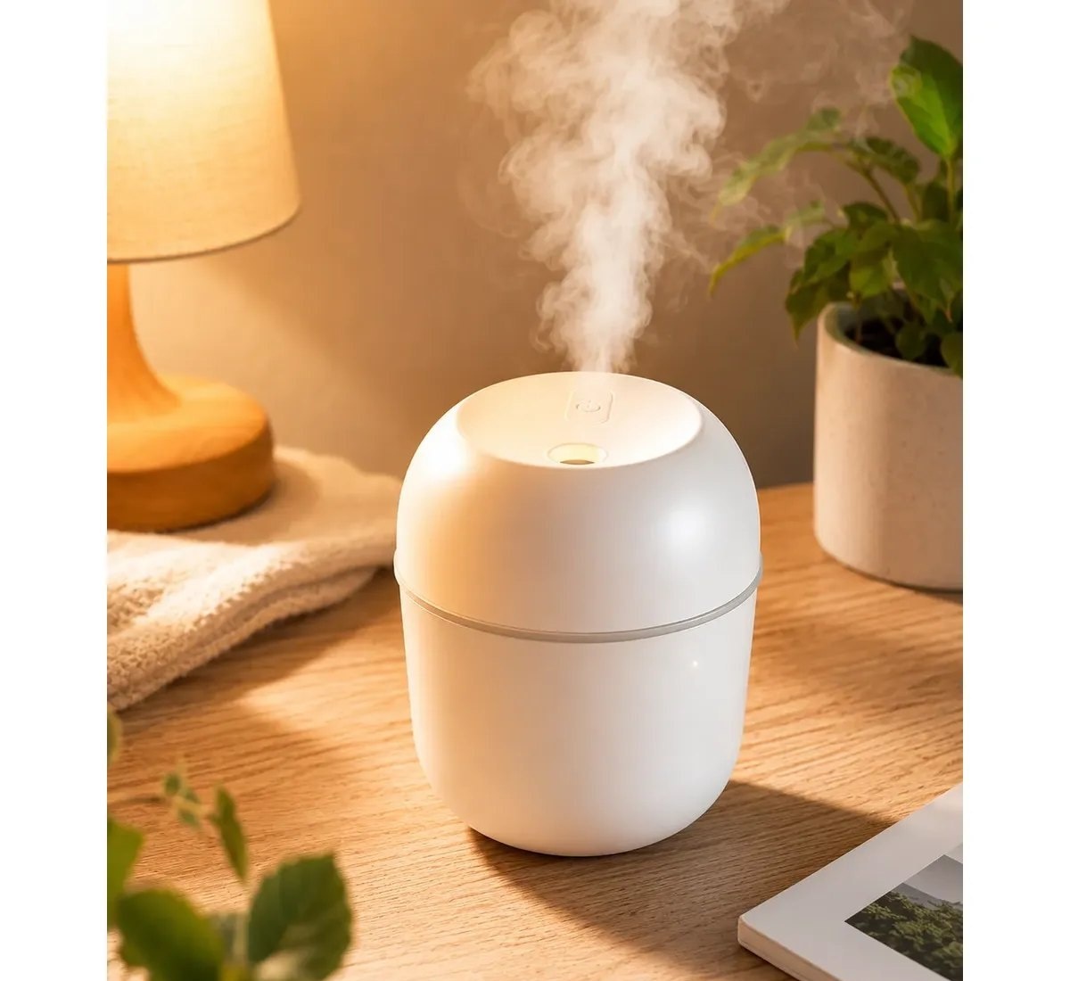 Mini Umidificador Portátil de Ar Egg Uso Doméstico Pequeno